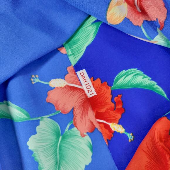 Vintage Royal Hawaiian Creations Shirt Womens L Floral Button Down Beach Summer - Picture 6 of 12